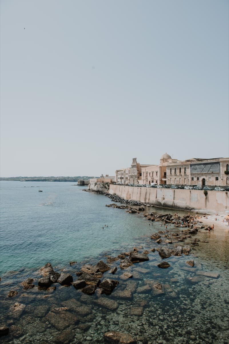 Ortigia waterfront, Syracuse, Sicily
